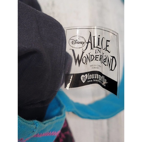 Disney Mad Hatter Tote Bag Loungefly Johnny Depp Alice In Wonderland - Picture 9 of 10